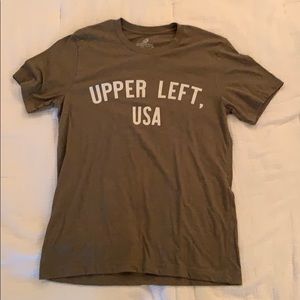 UPPER LEFT USA  tee